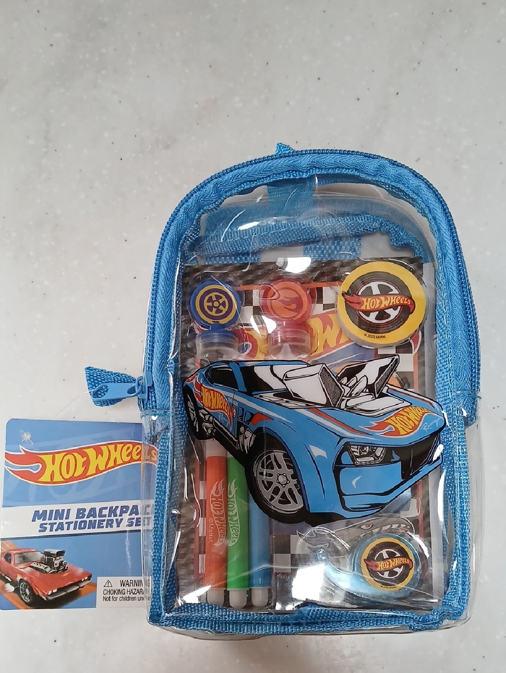 FINAL PRICE! Hot Wheels Mini Backpack Activity Set